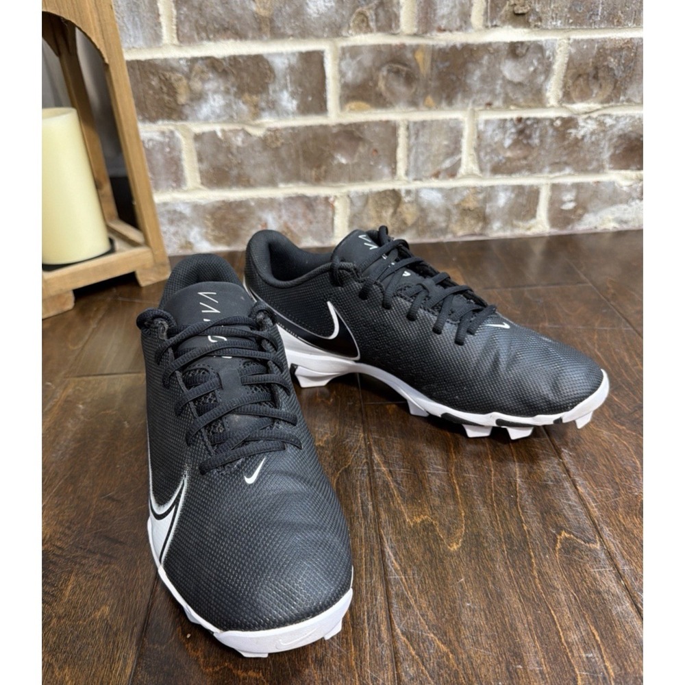 Nike Vapor Edge Pro Football Cleats Men's Size 9 Black White Athletic
